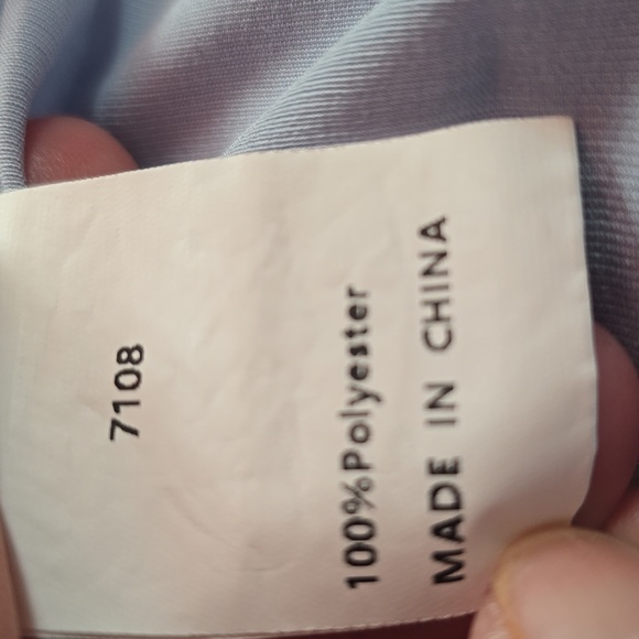 PRETTY GARDEN, long summer dress, size XL, blue color - Picture 7 of 10